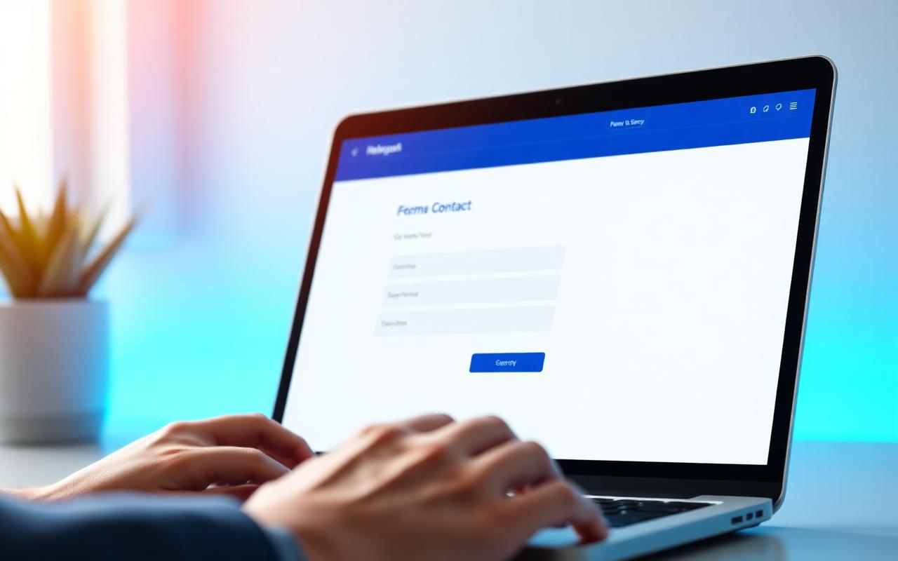 Kontaktformular-Optimierung – Aus Formular-Klicks werden echte Anfragen.